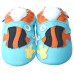 fish blue rubber sole